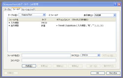 初期画面 入力項目